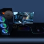 Kép 7/17 - Tronsmart Elite RGB gaming vezeték nélküli mechanikus angol billentyűzet LED világítással - fekete