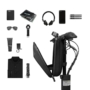 Kép 16/18 - Wozinsky vízálló táska rollerhez és biciklihez 6L - fekete