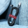 Kép 3/8 - Baseus tépőzáras vágható kábelkötegelő és rendező (8mm x 3m) - piros