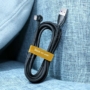 Kép 3/8 - Baseus tépőzáras vágható kábelkötegelő és rendező (8mm x 3m) - sárga