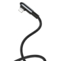 Kép 5/7 - Baseus Game Tool Exciting Mobile Game Lightning kábel törésgátlóval 1,5A 2m fekete