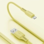 Kép 6/9 - Baseus Colourful USB - Lightning 2,4A 1,2m kábel - sárga