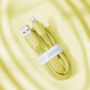 Kép 7/9 - Baseus Colourful USB - Lightning 2,4A 1,2m kábel - sárga