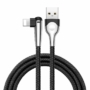 Kép 1/7 - Baseus Sharp-bird USB - Lightning 1,5A 2m kábel - fekete