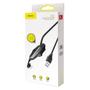 Kép 9/13 - Baseus Colourful Suction USB - Lightning 2,4A 1,2m kábel gamereknek tapadókoronggal - fekete