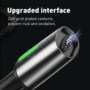 Kép 11/11 - Baseus Magnetic Zinc USB - Lightning 2,4A 1m mágneses szövet kábel - piros