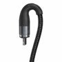 Kép 3/4 - Baseus Magnetic Zinc USB - Lightning 2,4A 1m kábel - fekete