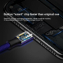 Kép 5/6 - Baseus Yiven USB - Lightning 2A 1,2m szövet kábel - kék