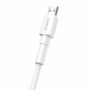 Kép 6/15 - Baseus Mini White USB - Micro-USB 4A 1m kábel - fehér