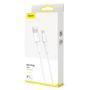 Kép 11/15 - Baseus Mini White USB - Micro-USB 4A 2m kábel - fehér