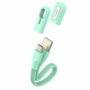 Kép 1/13 - Baseus Bracelet USB - USB Type-C 22cm 3A kábel mentazöld