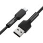 Kép 5/8 - Baseus Silica Gel USB - USB-C 3A 1m kábel - fekete