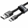 Kép 2/4 - Baseus Cafule USB - USB-C QC3.0 3A 1m kábel - fekete