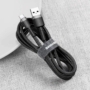 Kép 7/9 - Baseus Cafule USB -Type-C - USB Type-C 2A 2m kábel - fekete-szürke