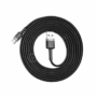Kép 9/9 - Baseus Cafule USB -Type-C - USB Type-C 2A 2m kábel - fekete-szürke