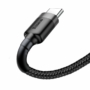 Kép 10/16 - Baseus Cafule USB - USB Type-C 2A 3m szövet kábel - fekete
