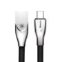 Kép 3/3 - Baseus Zinc Fabric USB - USB Type-C 1m szövet kábel - fekete