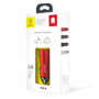 Kép 1/6 - Baseus Golden Contactor Dual USB Intelligent autós szivargyújtó töltő piros