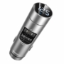 Kép 1/9 - Baseus Energy Column Bluetooth FM Transmitter MP3 2xUSB 3,1A autós töltő - ezüst