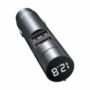 Kép 8/11 - Baseus Bluetooth FM Transmitter Energy Column MP3 és autós töltő PPS QC 2xUSB 18W szürke