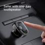 Kép 9/10 - Baseus Bluetooth FM Transmitter T-Type 2xUSB Micro-SD autós szivargyújtó töltő fekete