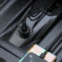 Kép 8/10 - Baseus T-Typed S16 Bluetooth FM Transmitter és autós töltő kijelzővel 2xUSB + MicroSD - fekete