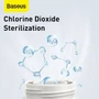 Kép 3/17 - Baseus autós és otthoni légtisztító, légfrissítő és fertőtlenítő, mikromolekuláris baktérium eltávolító, 100ml,  fekete