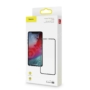 Kép 1/7 - Baseus iPhone 11 Pro Max 0,3mm Full-screen A-blue T-Glass kijelzővédő fekete kerettel (2db-os csomag)