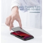 Kép 9/13 - Baseus iPhone 11 Pro Max Full-screen Anti Spy lekerekített T-Glass kijelzővédő fekete kerettel