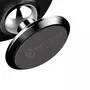 Kép 5/7 - Baseus Small Ears  mágneses autós telefon tartó műszerfalra, bőr felület - fekete