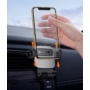 Kép 4/24 - Baseus Cube Gravity autós telefon tartó - ezüst