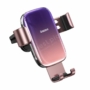 Kép 1/12 - Baseus autós telefontartó, Glaze Garvity, rózsaszín car mount holder
