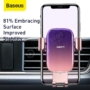 Kép 10/12 - Baseus Glaze Gravity autós telefon tartó - rózsaszín