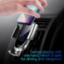 Kép 4/13 - Baseus Future autós telefon tartó szellőzőnyílásba - kék