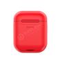 Kép 2/10 - Baseus Apple Airpods szilikon tok vezeték nélküli töltéshez - piros