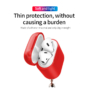 Kép 8/10 - Baseus Apple Airpods szilikon tok vezeték nélküli töltéshez - piros