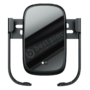 Kép 9/13 - Baseus Rock Solid automata szenzoros autós telefon tartó és vezeték nélküli töltő 10W szellőzőrácsba, műszerfalra töltővel - fekete