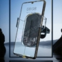 Kép 4/16 - Baseus Explore Gravity autós telefon tartó vezeték nélküli töltéssel 15W - áttetsző-fekete