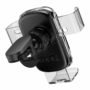 Kép 14/16 - Baseus Explore Gravity autós telefon tartó vezeték nélküli töltéssel 15W - áttetsző-fekete