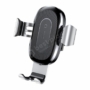Kép 1/11 - Baseus Gravity autós telefon tartó és vezeték nélküli töltő ezüst
