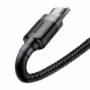 Kép 7/11 - Baseus Cafule USB - Micro-USB QC 1,5A 2m sodrott szövet kábel - fekete