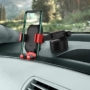 Kép 2/22 - Baseus Tank Gravity autós telefon tartó tapadókoronggal - fekete-piros