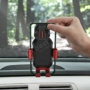 Kép 3/22 - Baseus Tank Gravity autós telefon tartó tapadókoronggal - fekete-piros