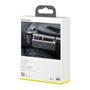 Kép 21/22 - Baseus Deluxe Metal Organizar autós tároló 2xUSB töltővel - fekete