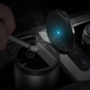 Kép 3/17 - Baseus Premium Mini autós hamutartó pohártartóba LED fénnyel - fekete