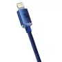 Kép 4/6 - Baseus Crystal Shine USB-C - Lightning 20W 1,2m sodrott kábel - kék