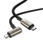 Kép 5/13 - Baseus Hammer USB Type-C - USB Type-C VOOC QC PD3.1 Gen2 100W 20V 5A 1,5m kábel - fekete