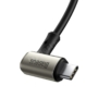 Kép 7/13 - Baseus Hammer USB Type-C - USB Type-C VOOC QC PD3.1 Gen2 100W 20V 5A 1,5m kábel - fekete