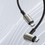 Kép 10/13 - Baseus Hammer USB Type-C - USB Type-C VOOC QC PD3.1 Gen2 100W 20V 5A 1,5m kábel - fekete
