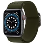 Kép 2/8 - Spigen Apple Watch 42/44/45 mm Lite Fit szíj - khaki/sötétzöld